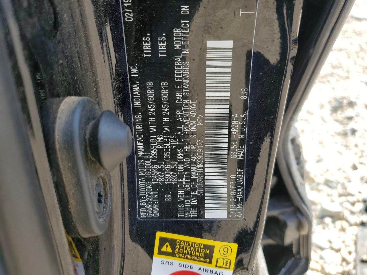 Toyota Highlander Le