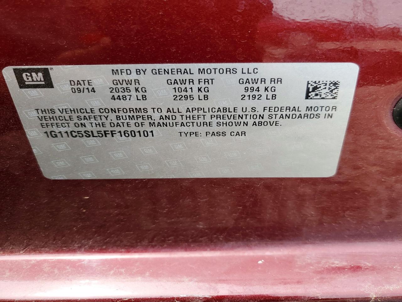 Chevrolet Malibu 1lt