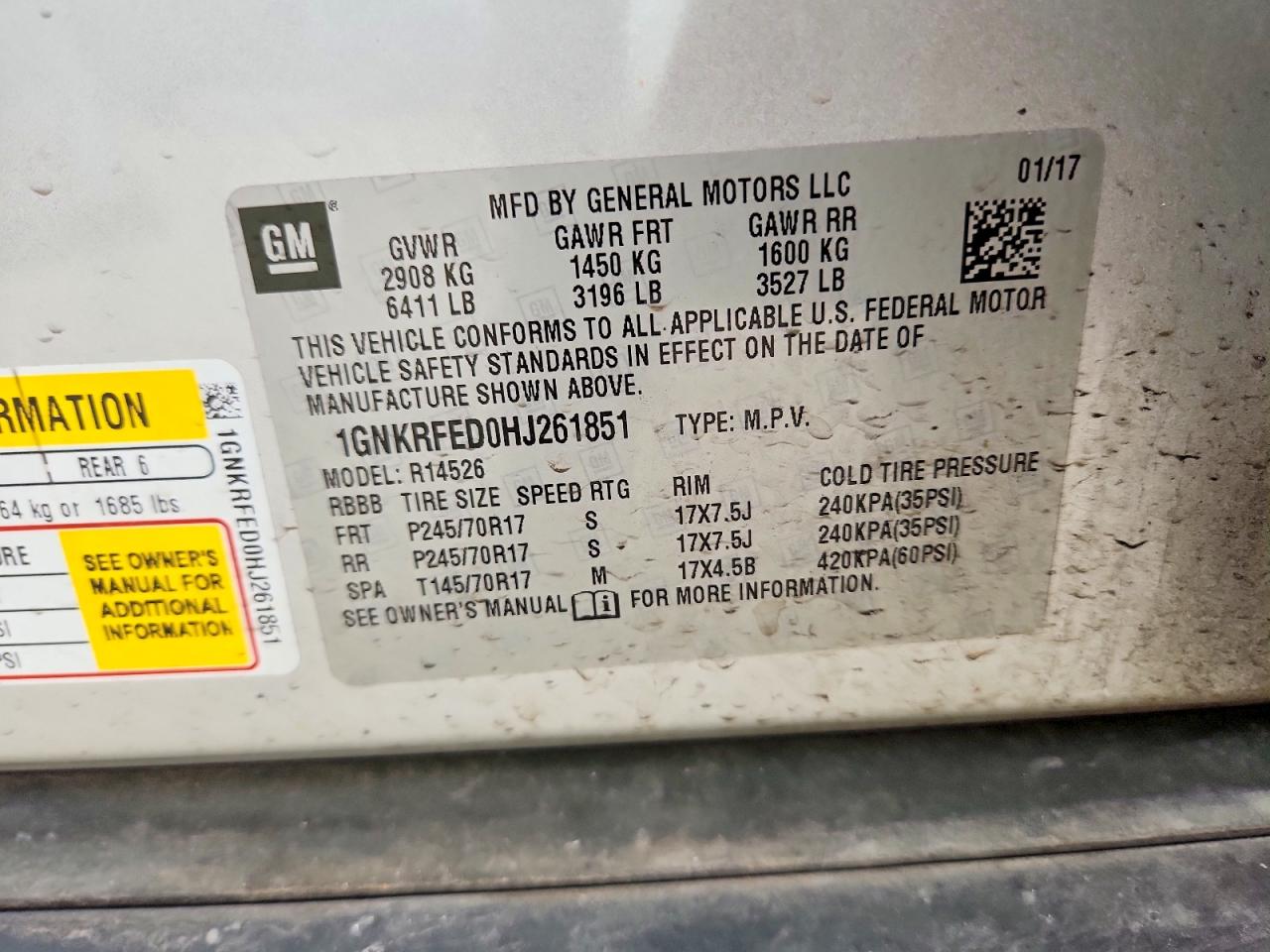 Chevrolet Traverse Ls