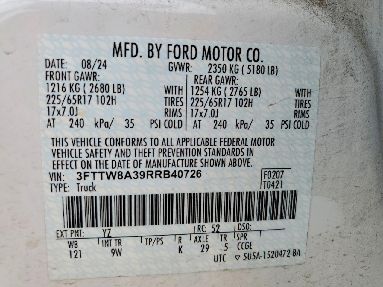 Ford Maverick Xl