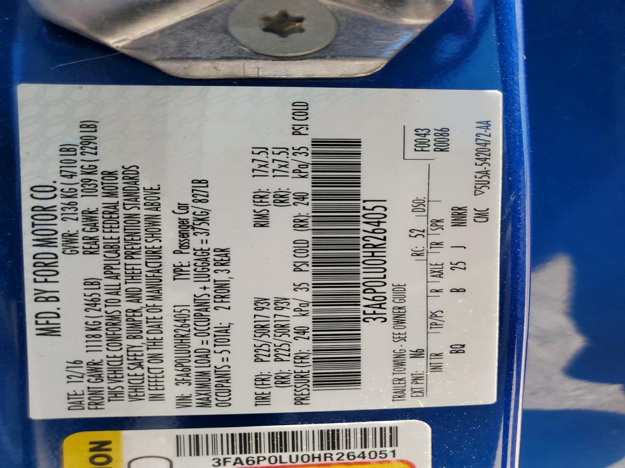 Ford Fusion Se Hybrid
