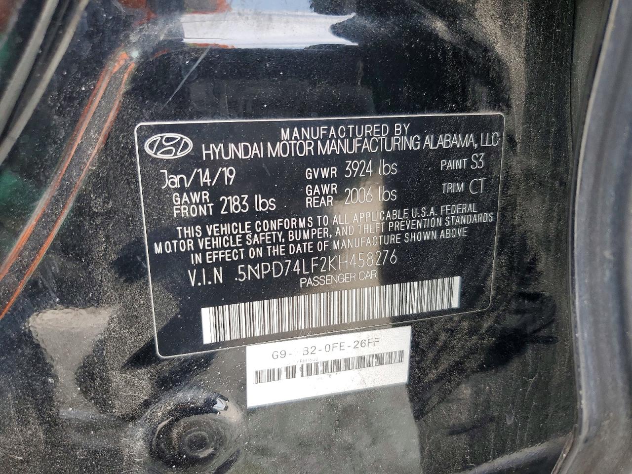 Hyundai ELANTRA Se
