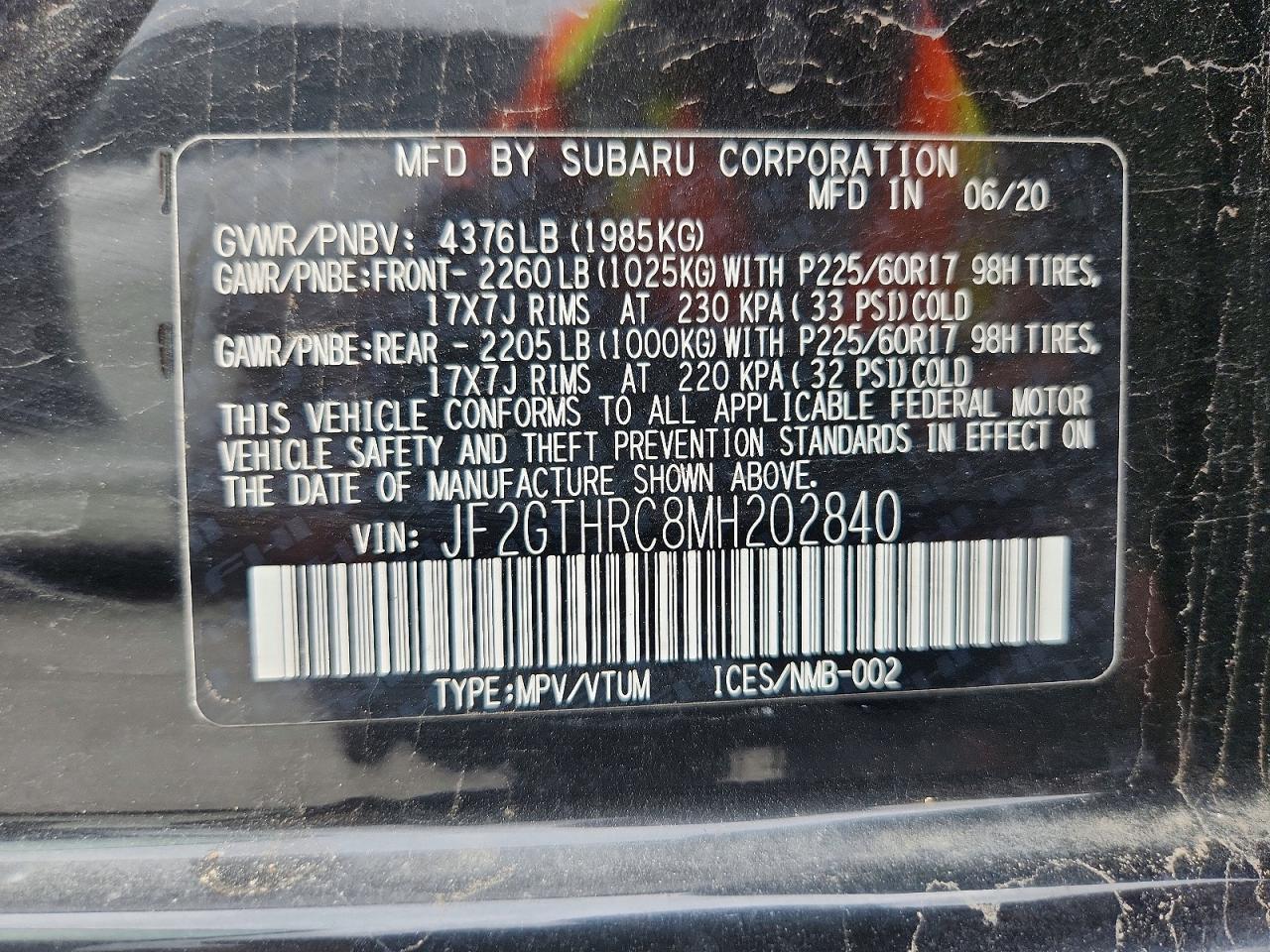 Subaru Crosstrek Sport