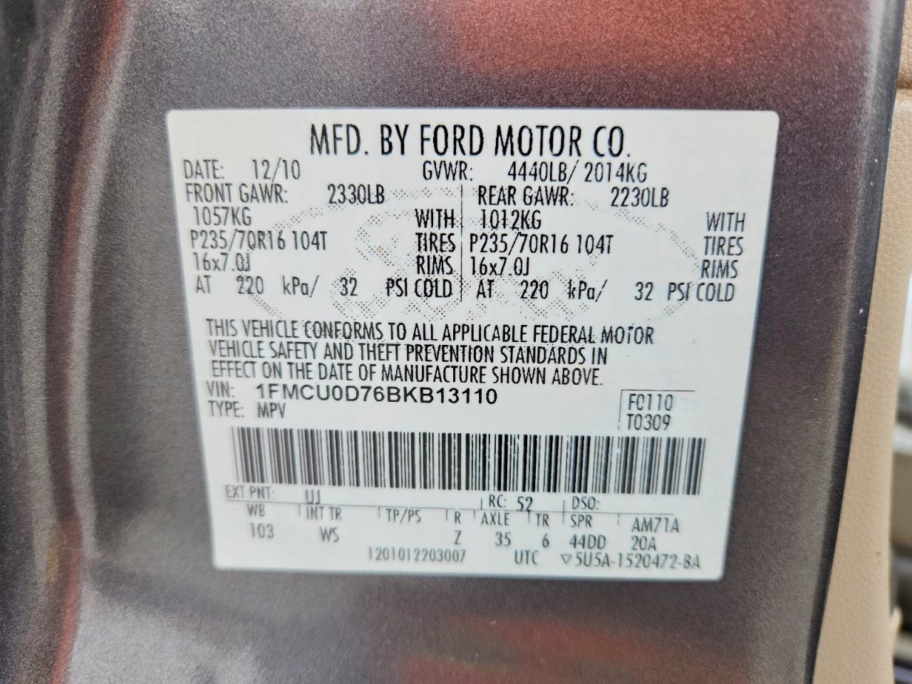 Ford Escape Xlt