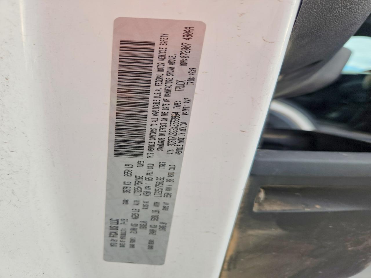 Ram Promaster 1500 High