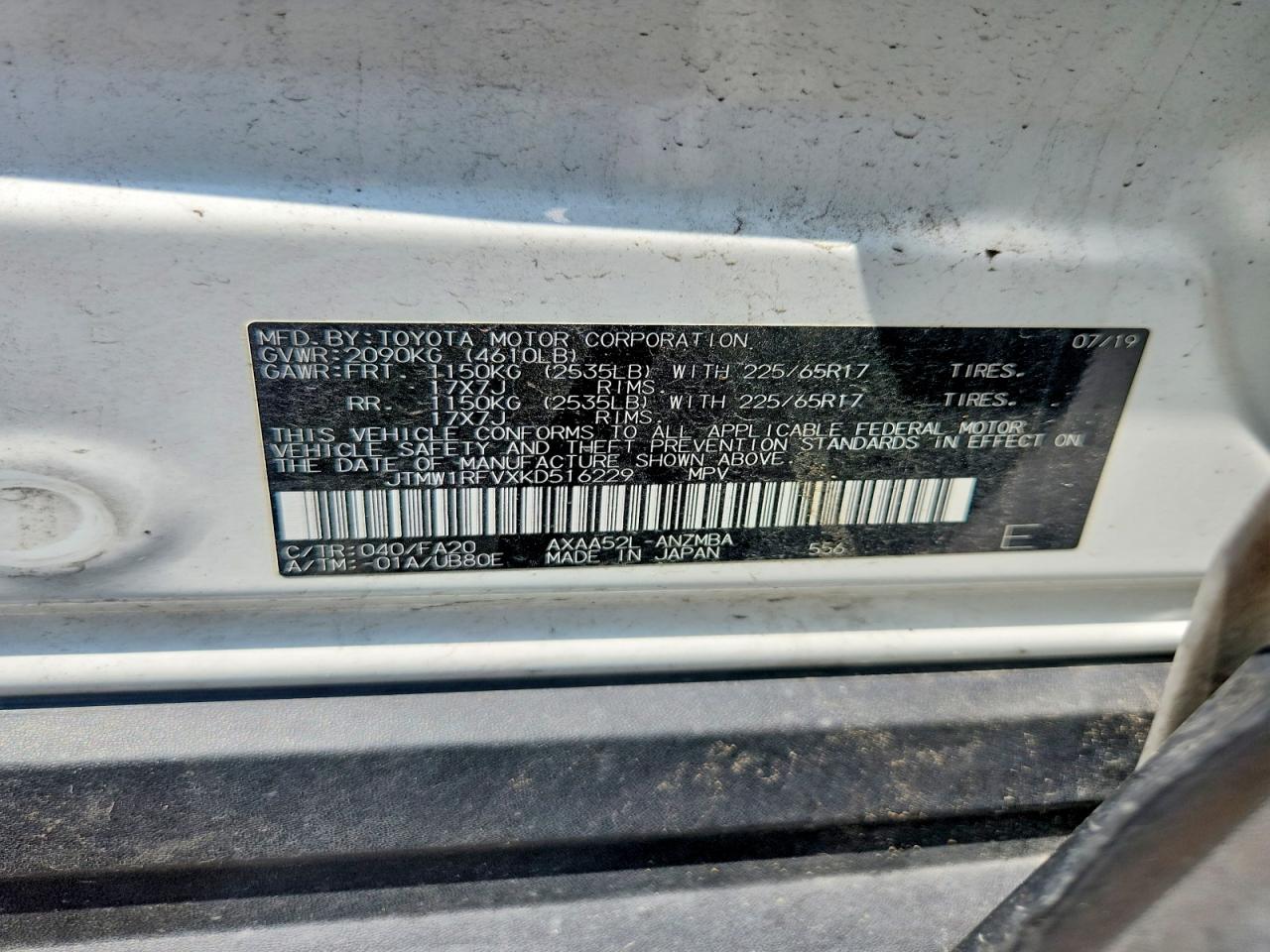 Toyota RAV4 Xle
