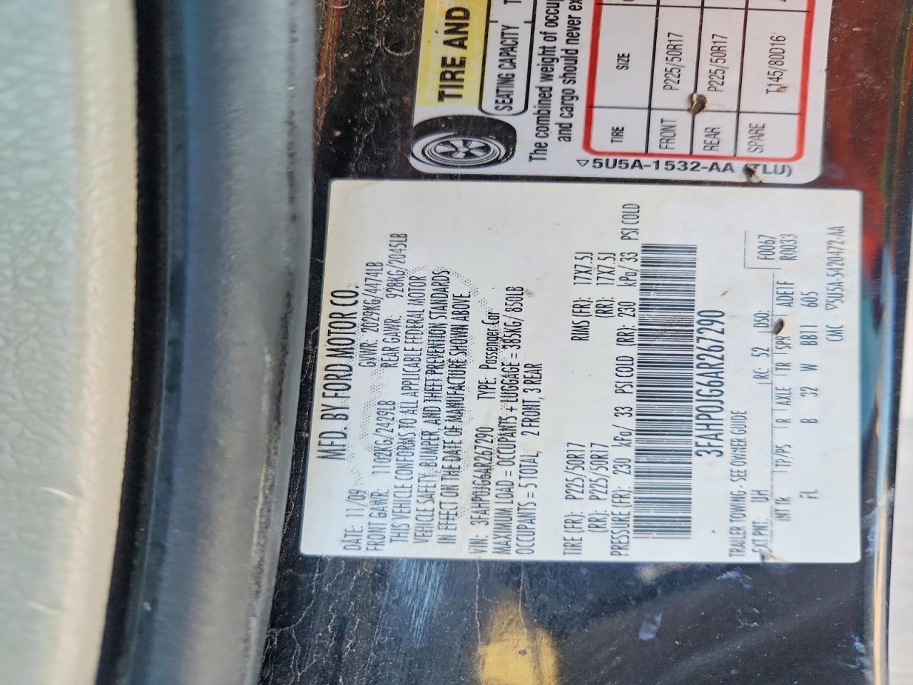 Ford Fusion Sel