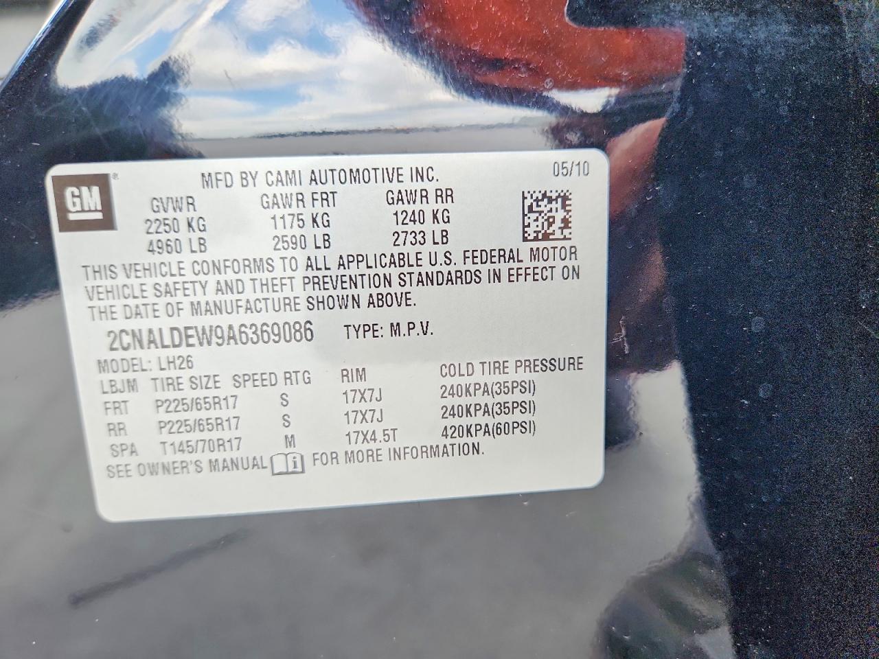 Chevrolet Equinox Lt