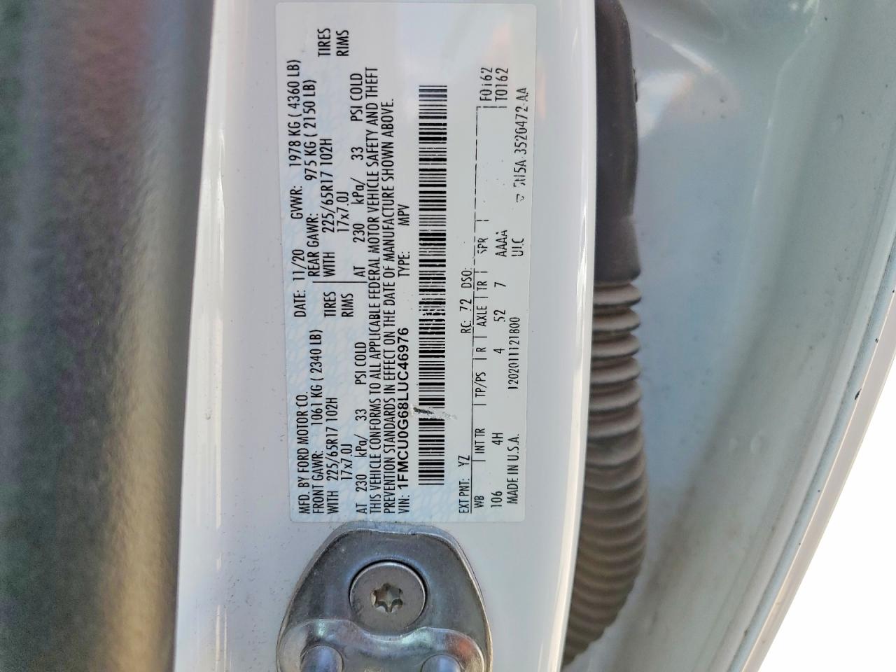 Ford Escape Se