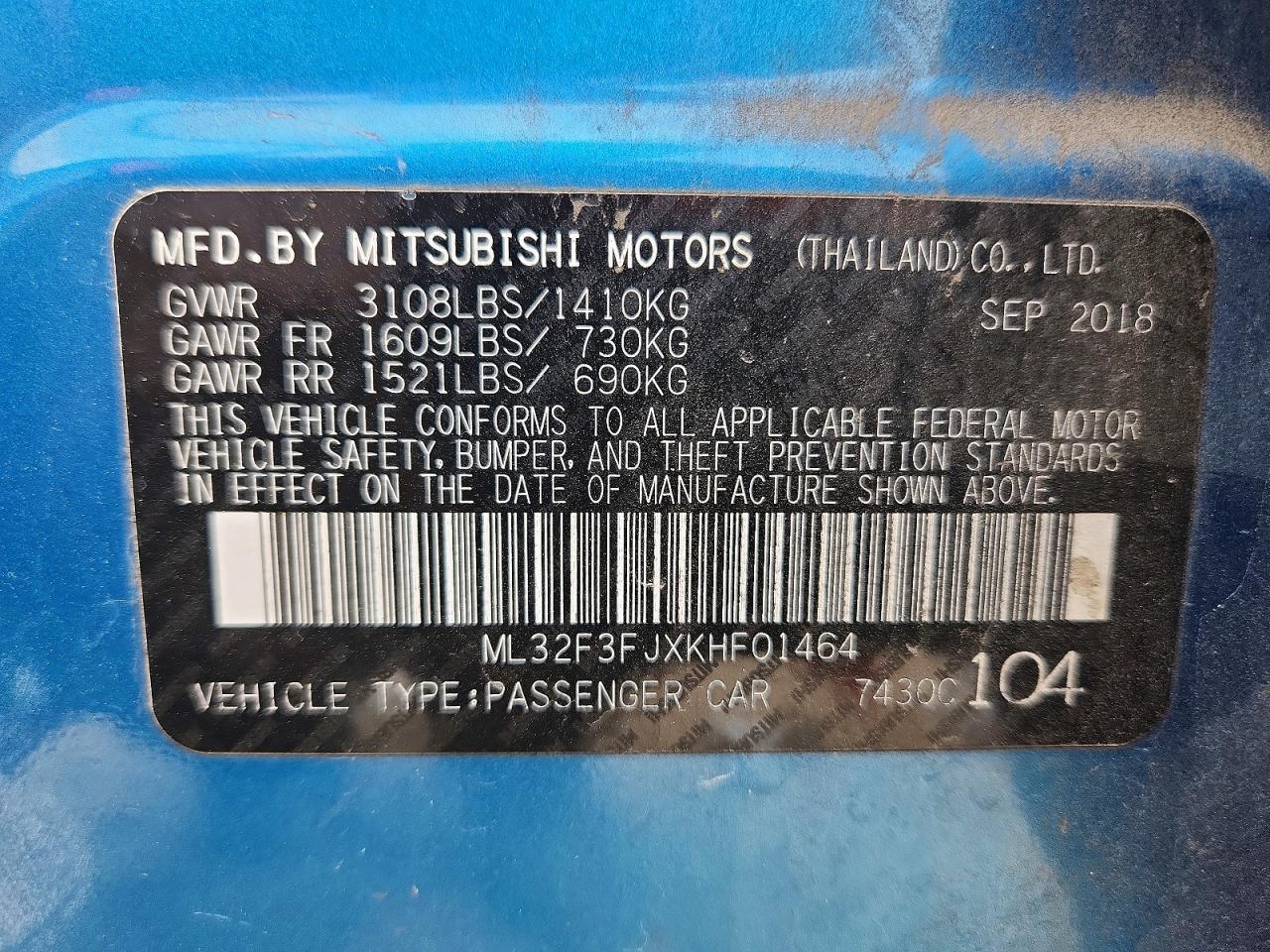 Mitsubishi Mirage G4 Es