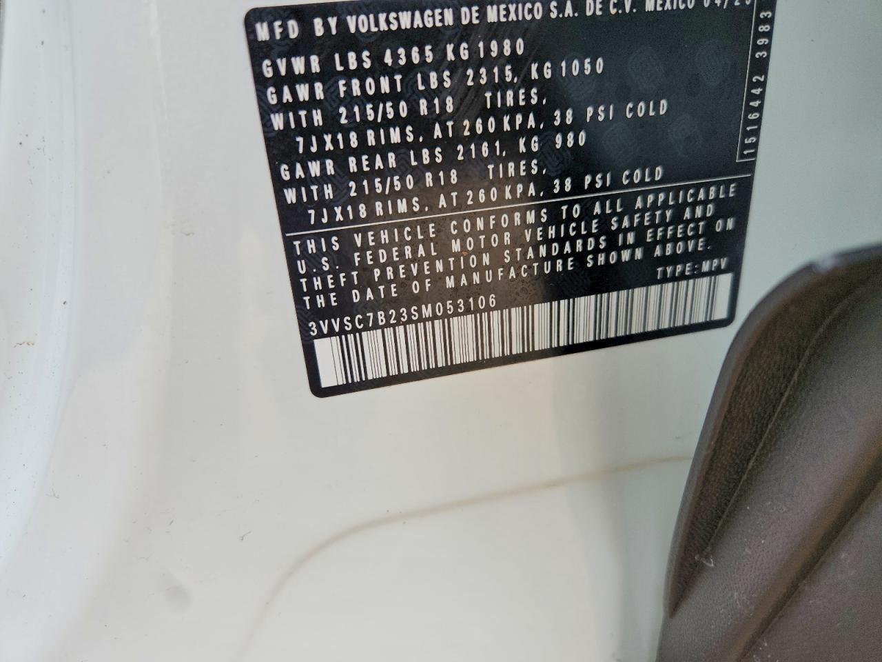 Volkswagen Taos Se