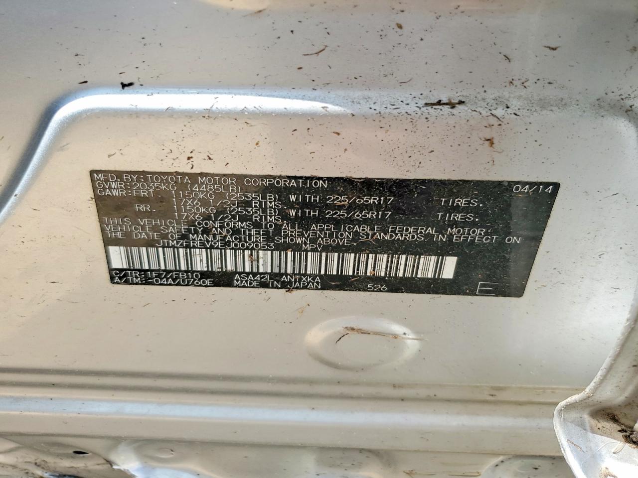 Toyota RAV4 Le