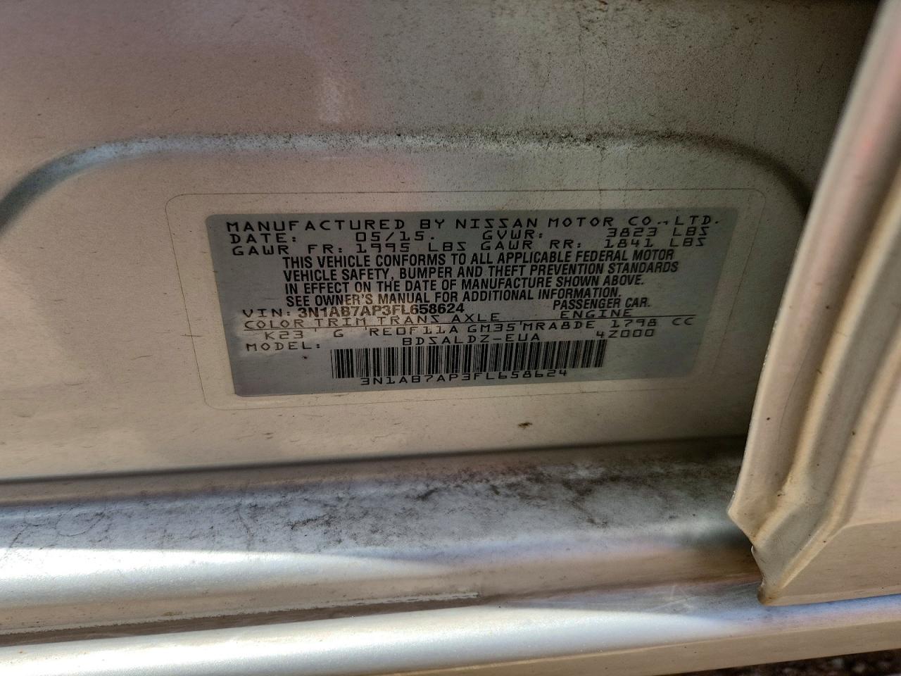 Nissan Sentra Sv