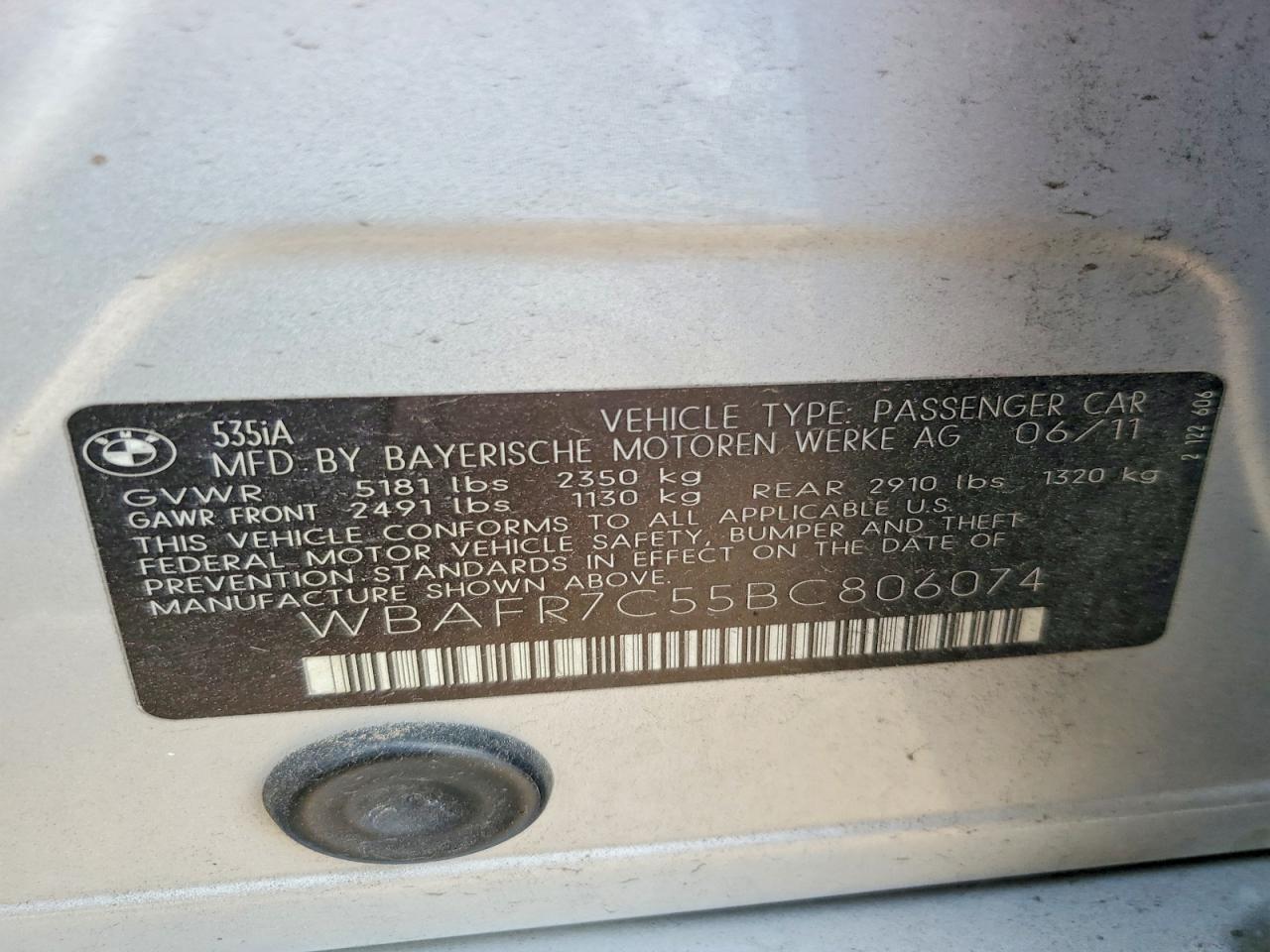 BMW 5 Series I