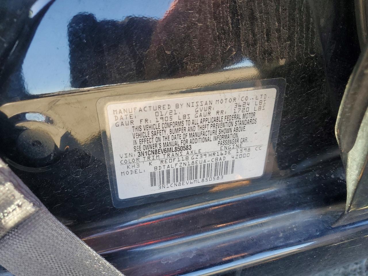 Nissan Versa Sv