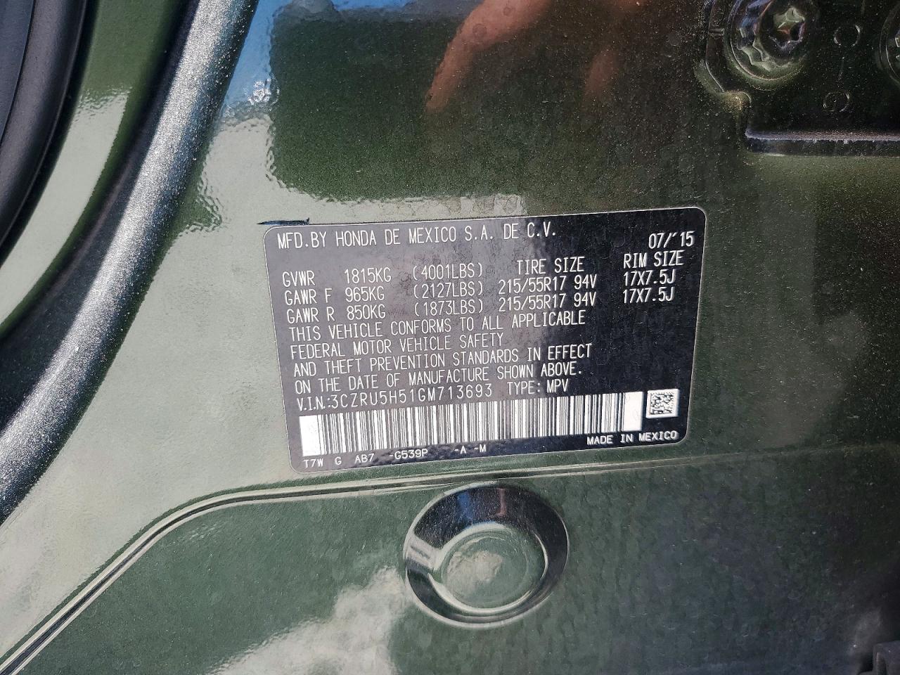 Honda HR-V Ex