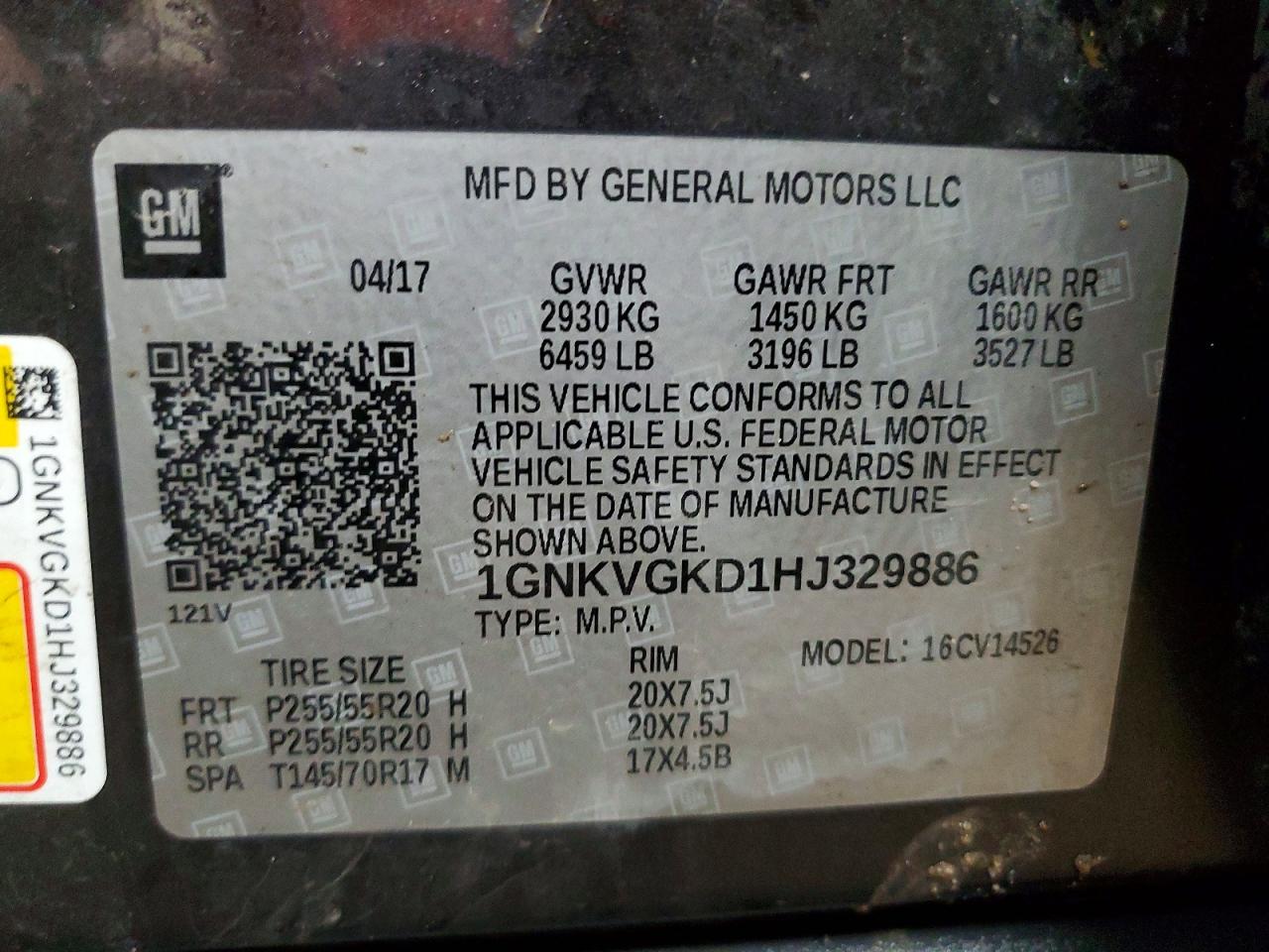 Chevrolet Traverse Lt