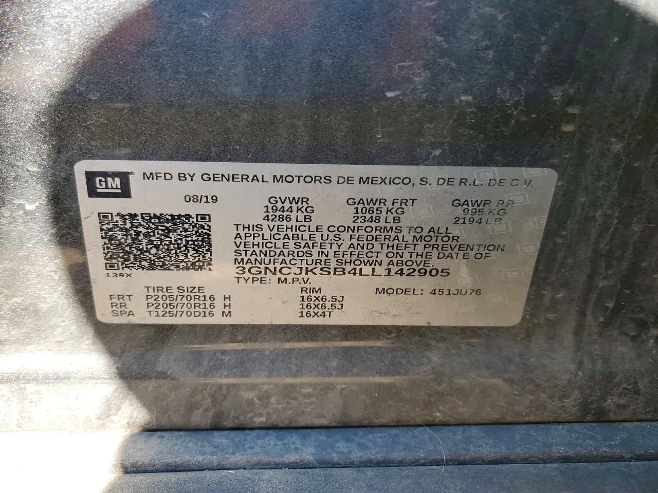 Chevrolet Trax Ls