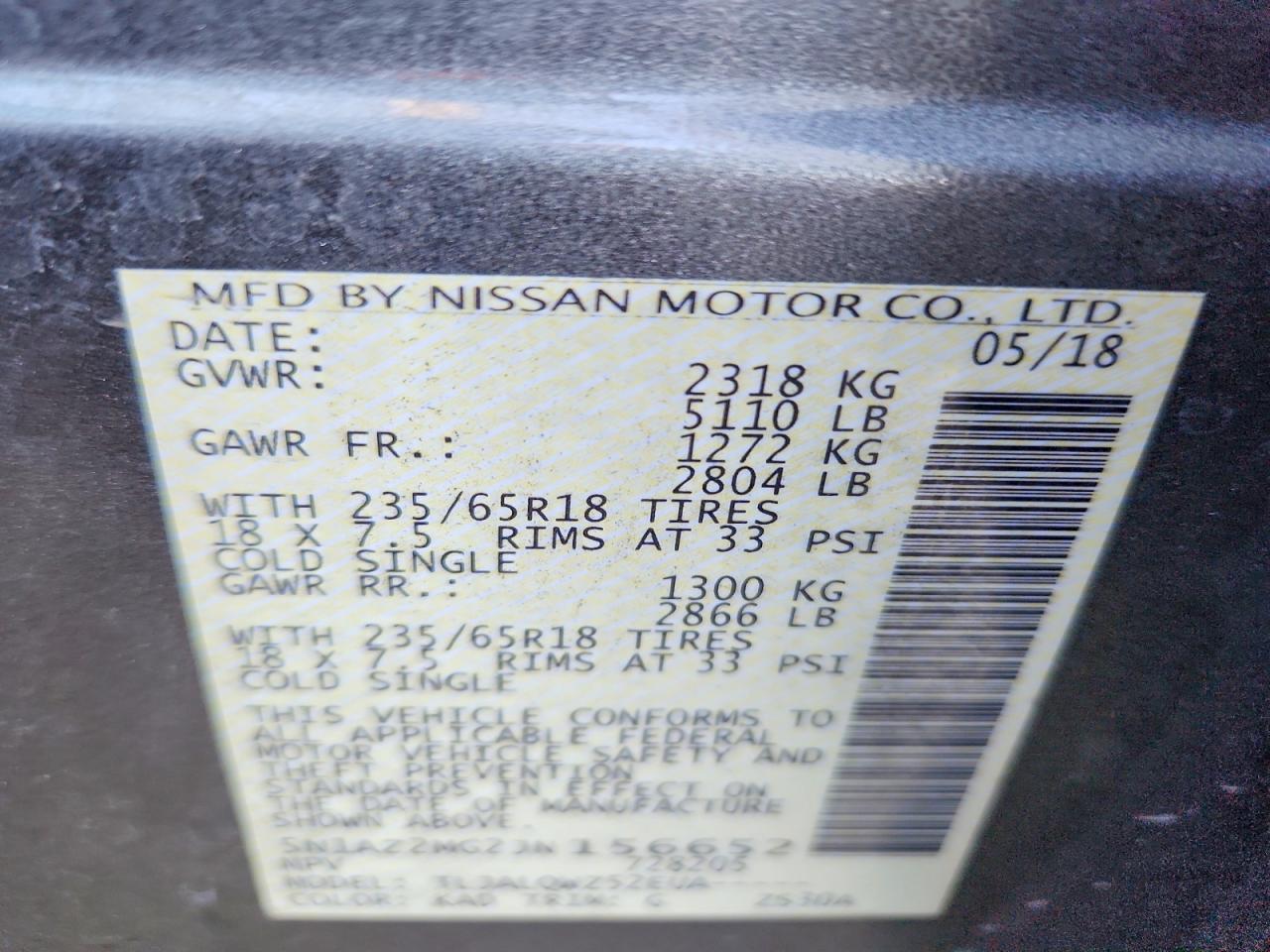 Nissan Murano Sv