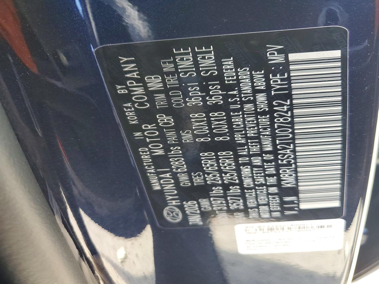 Hyundai PALISADE Blue Sel