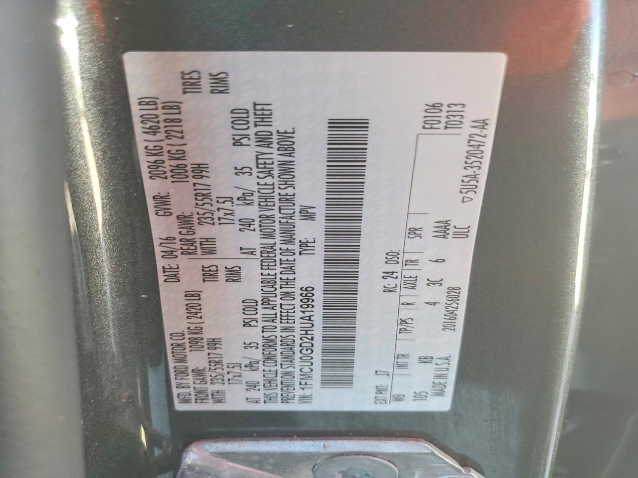 Ford Escape Se