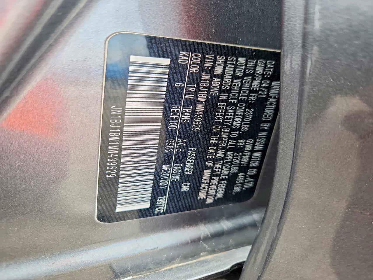 Nissan Rogue Sv
