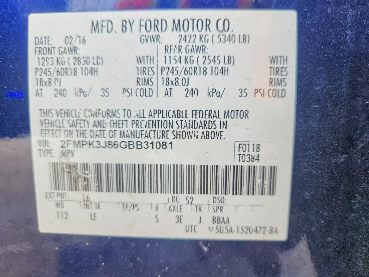 Ford Edge Sel