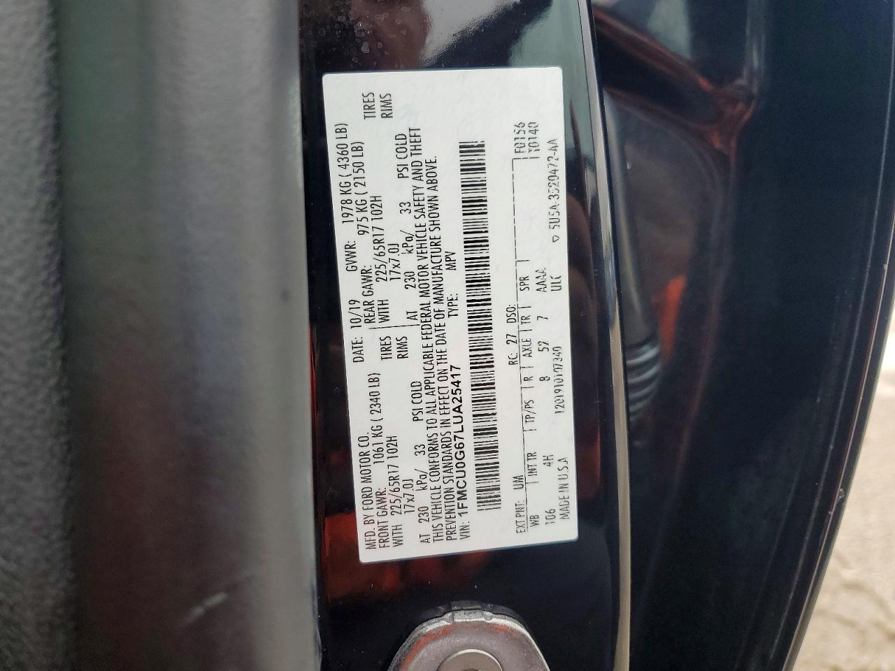 Ford Escape Se