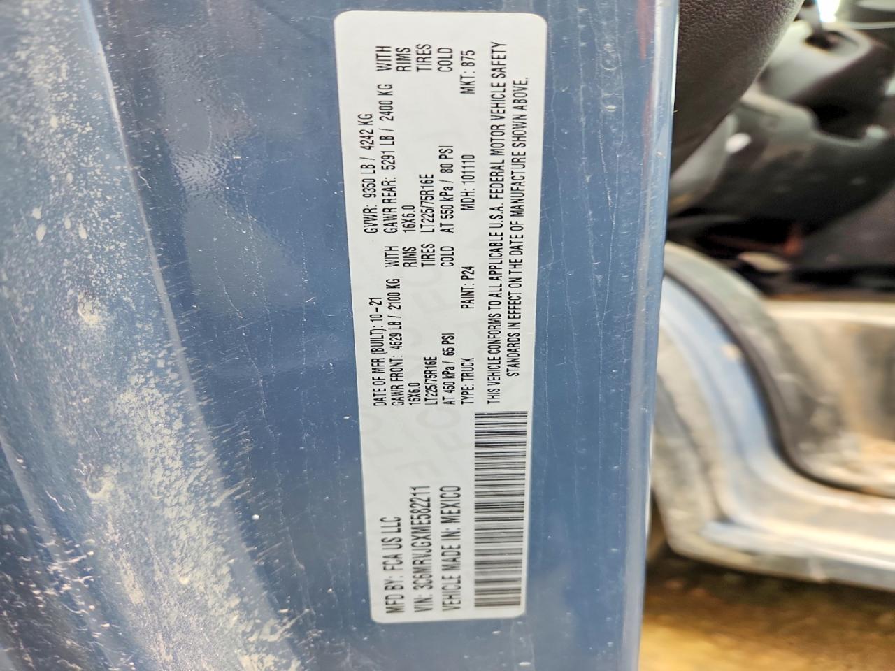 Ram Promaster 3500 High