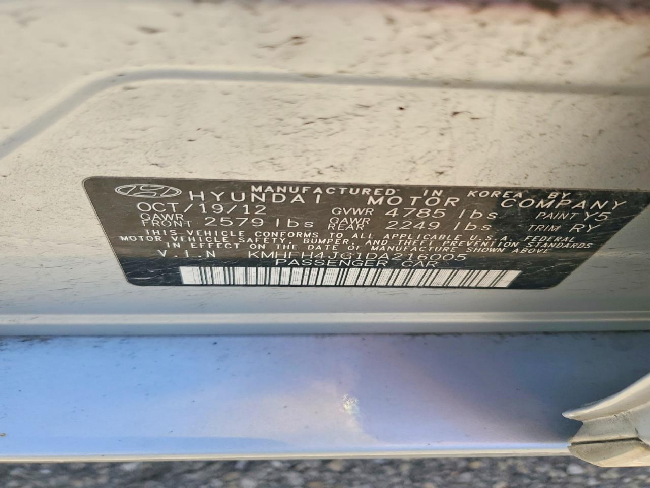 Hyundai Azera Base Base