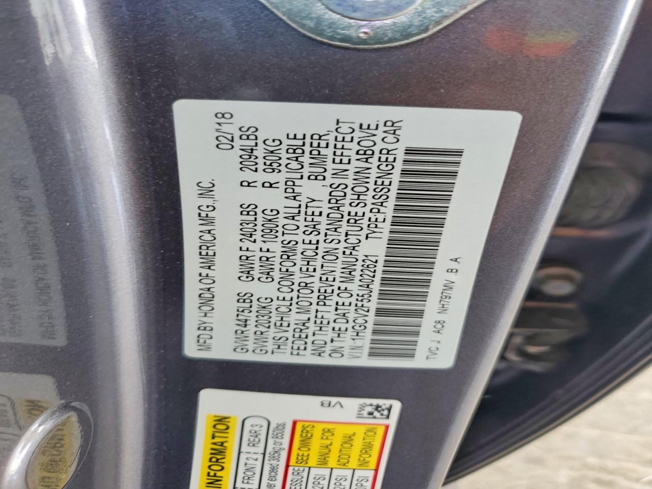 Honda Accord Exl
