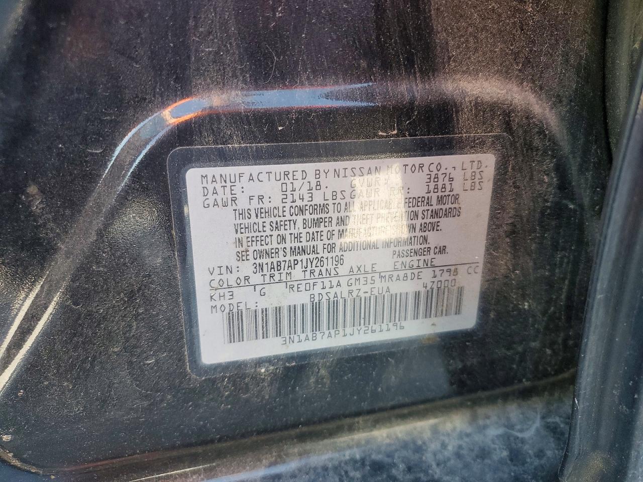 Nissan Sentra Sr