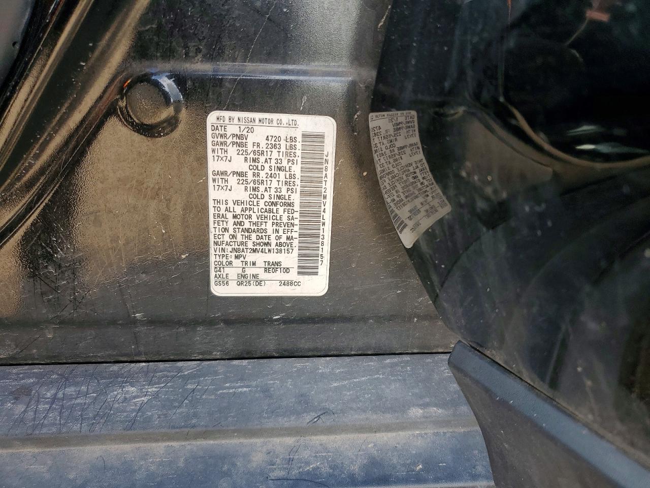 Nissan Rogue Sv