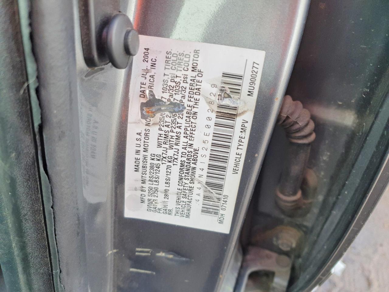 Mitsubishi Endeavor Limited