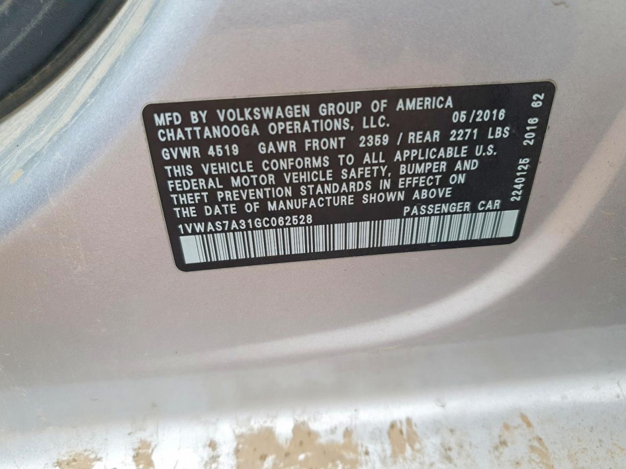 Volkswagen Passat S
