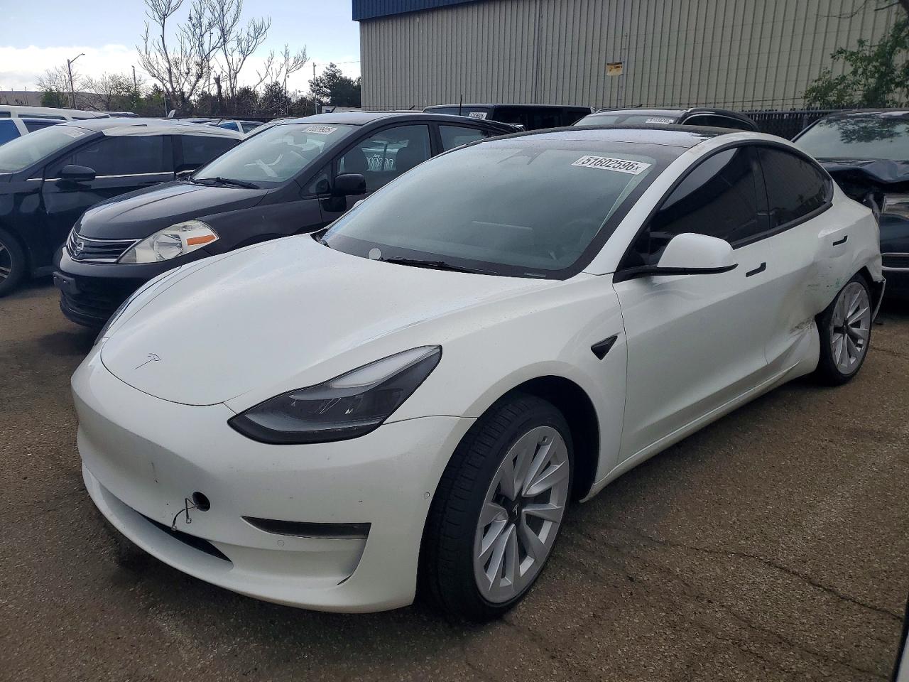Salvage Tesla Model 3 Image