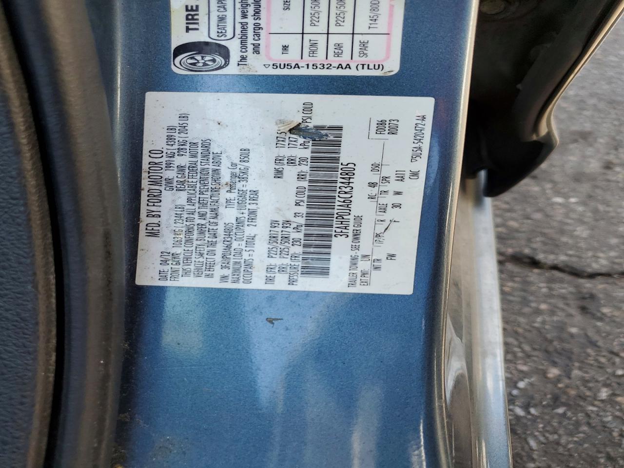 Ford Fusion Sel