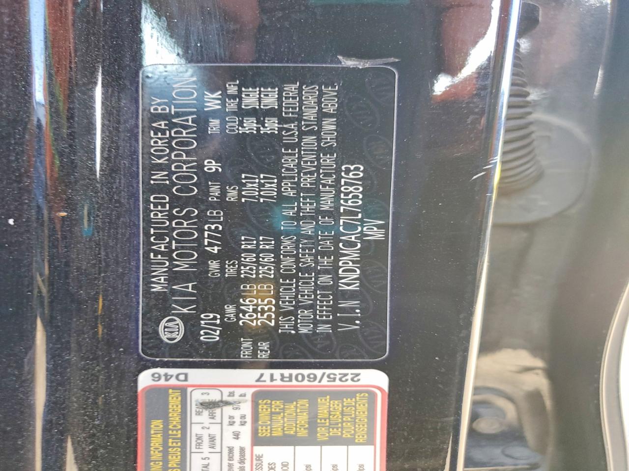 Kia Sportage Lx