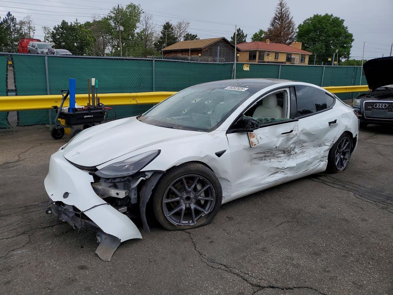 Salvage Tesla Model 3 Image