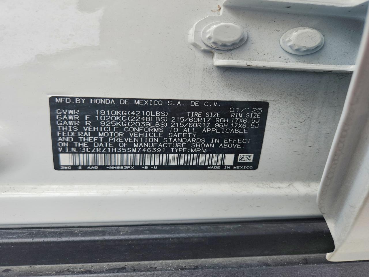 Honda HR-V Lx
