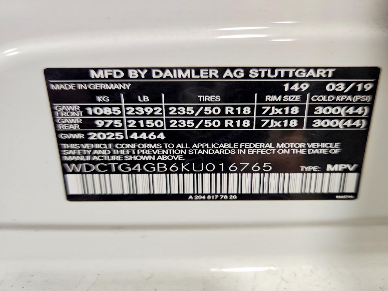Mercedes-Benz GLA 250 4matic