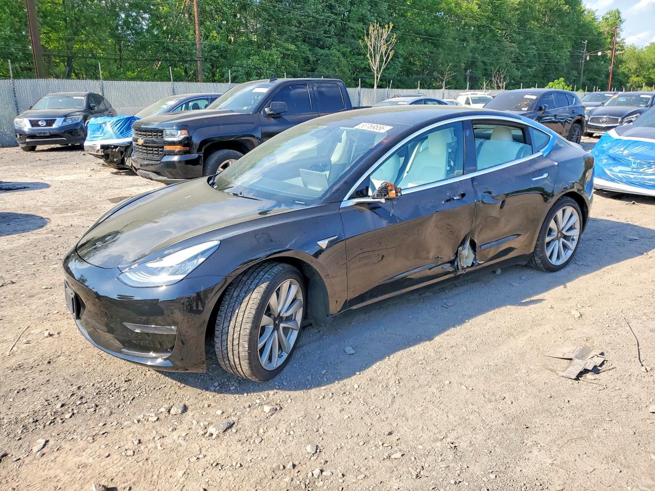 Salvage Tesla Model 3 Image