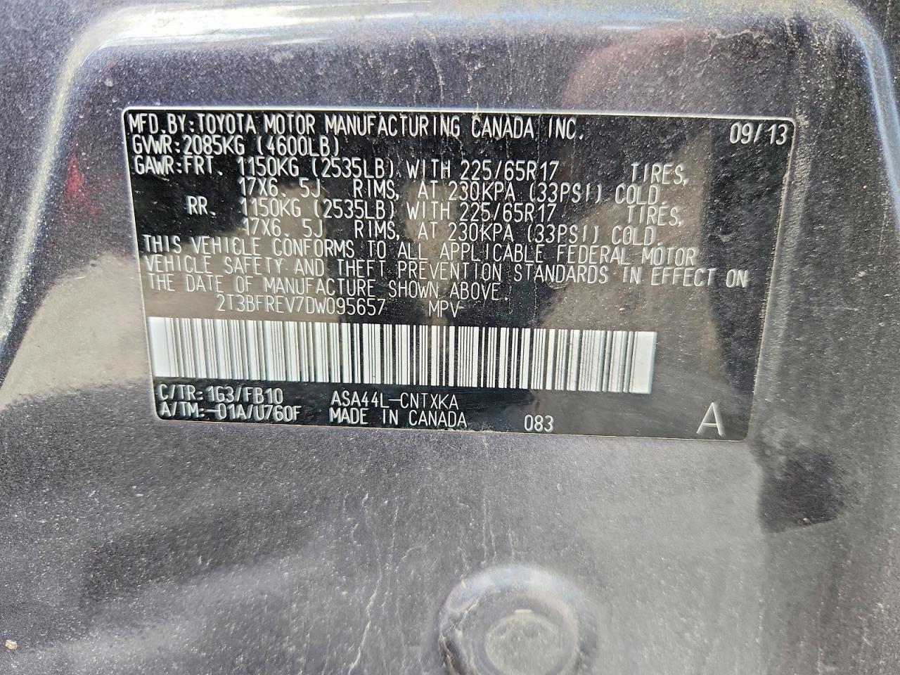 Toyota RAV4 Le