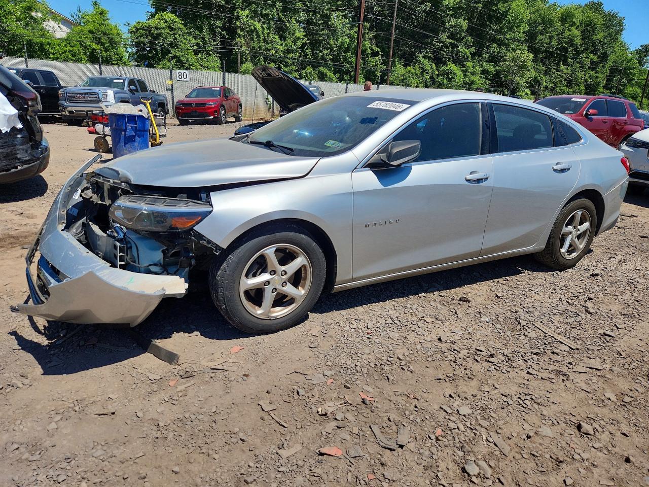 Salvage Chevrolet Malibu Image