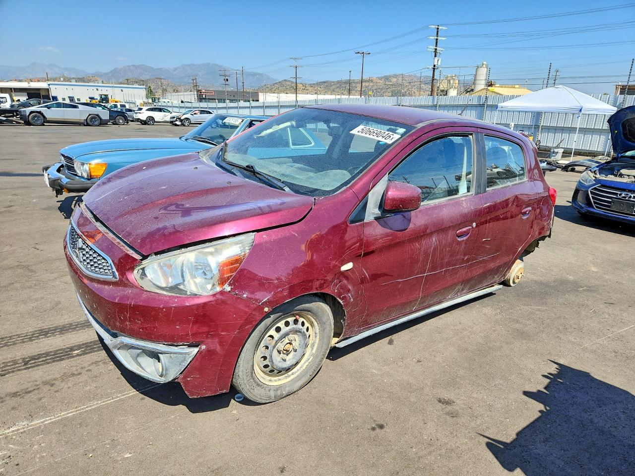 Salvage Mitsubishi Mirage Image