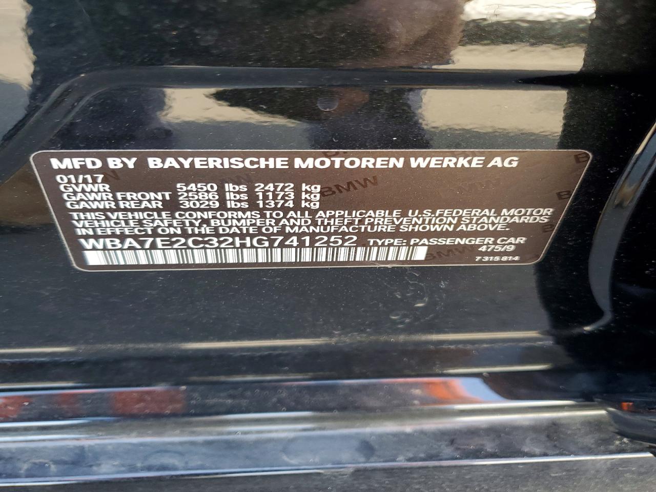 BMW 7 Series I