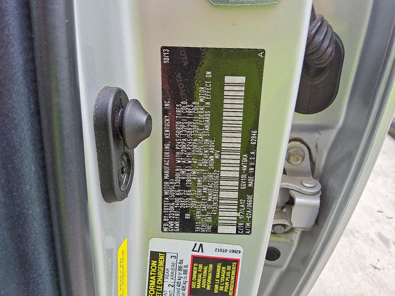Toyota Venza Xle