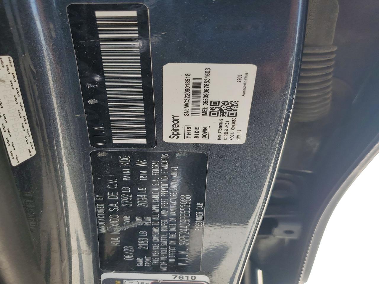 Kia Forte Lxs