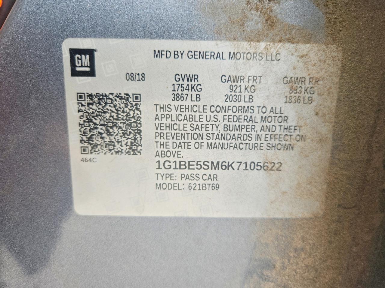 Chevrolet Cruze Lt