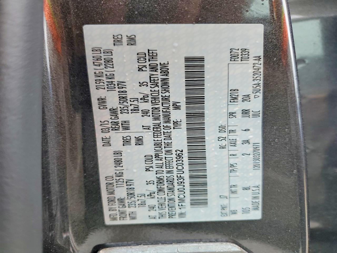 Ford Escape Titanium